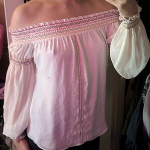 White House Black Market Off-the-Shoulder Blouse